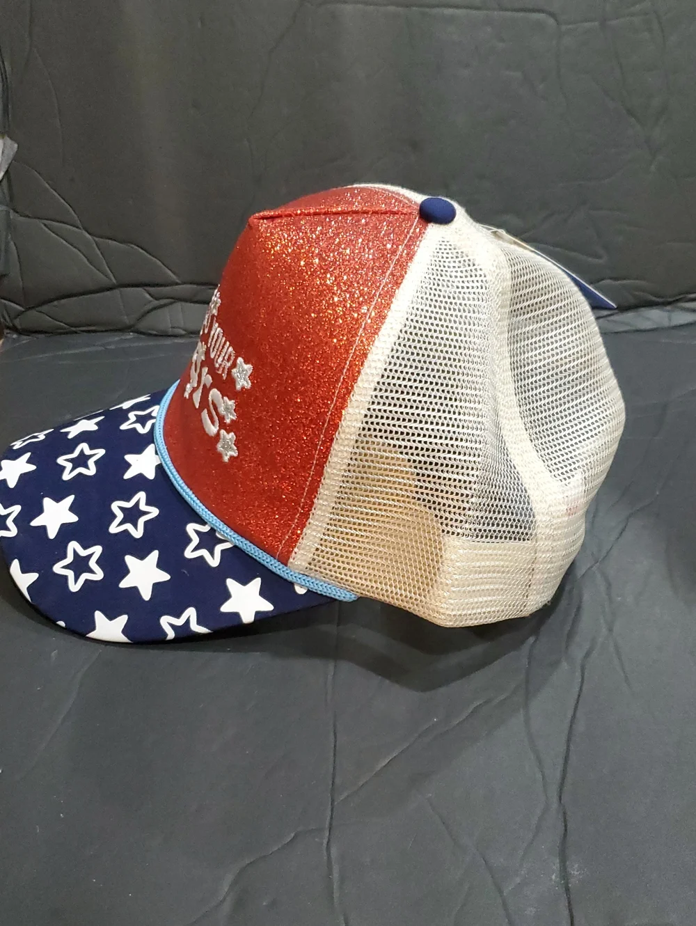 Patriotic red shimmery 
